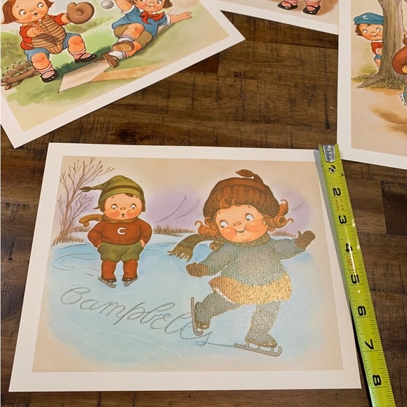 Vintage Campbell’s Soup Ser of 4 Prints - Picture 9 of 9